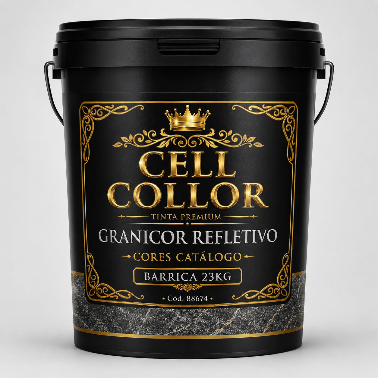 GRANICOR REFLETIVO CORES CATALOGO BARRICA 23KG