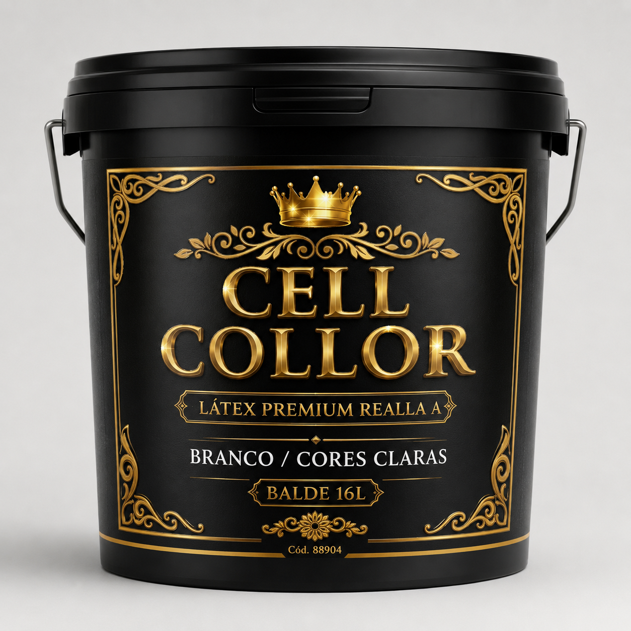LATEX PREMIUM REALLA A BRANCO/CORES CLARAS BALDE 16L