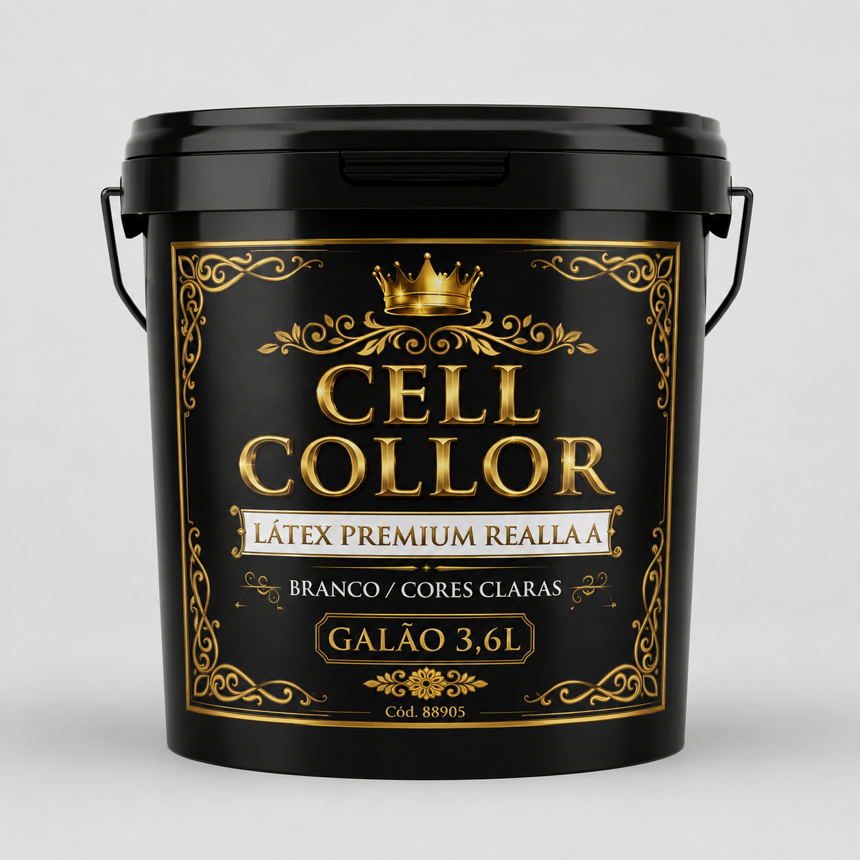 LATEX PREMIUM REALLA A BRANCO/CORES CLARAS GALAO 3,6L