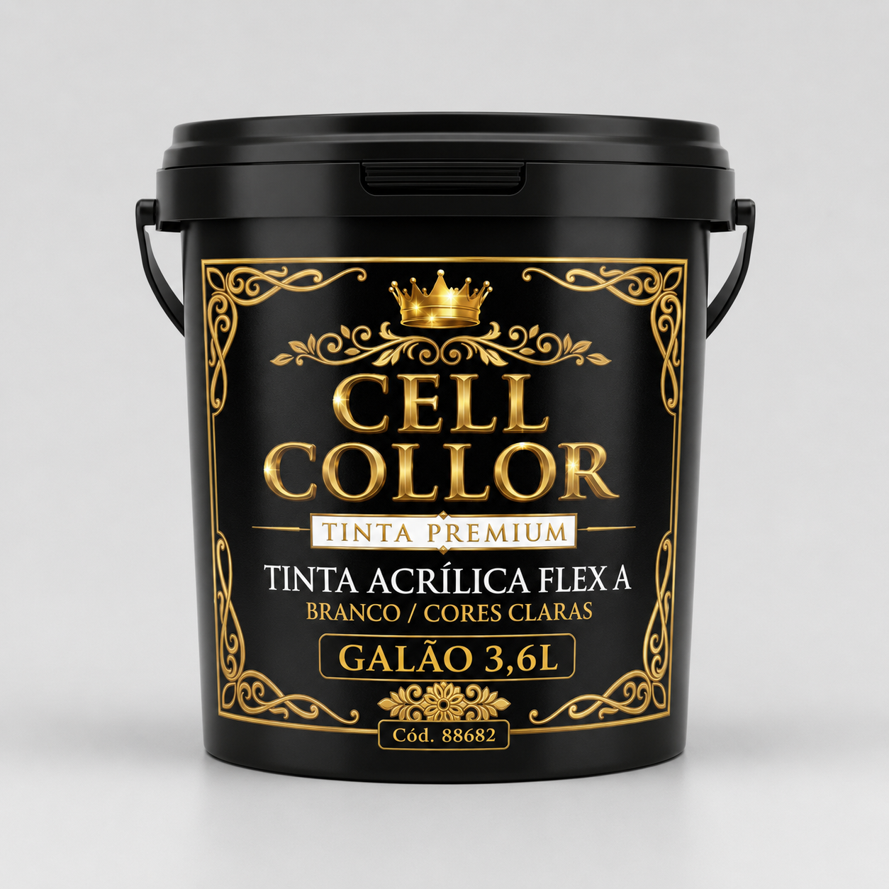 TINTA ACRILICA FLEX A BRANCO/CORES CLARAS GALAO 3,6L