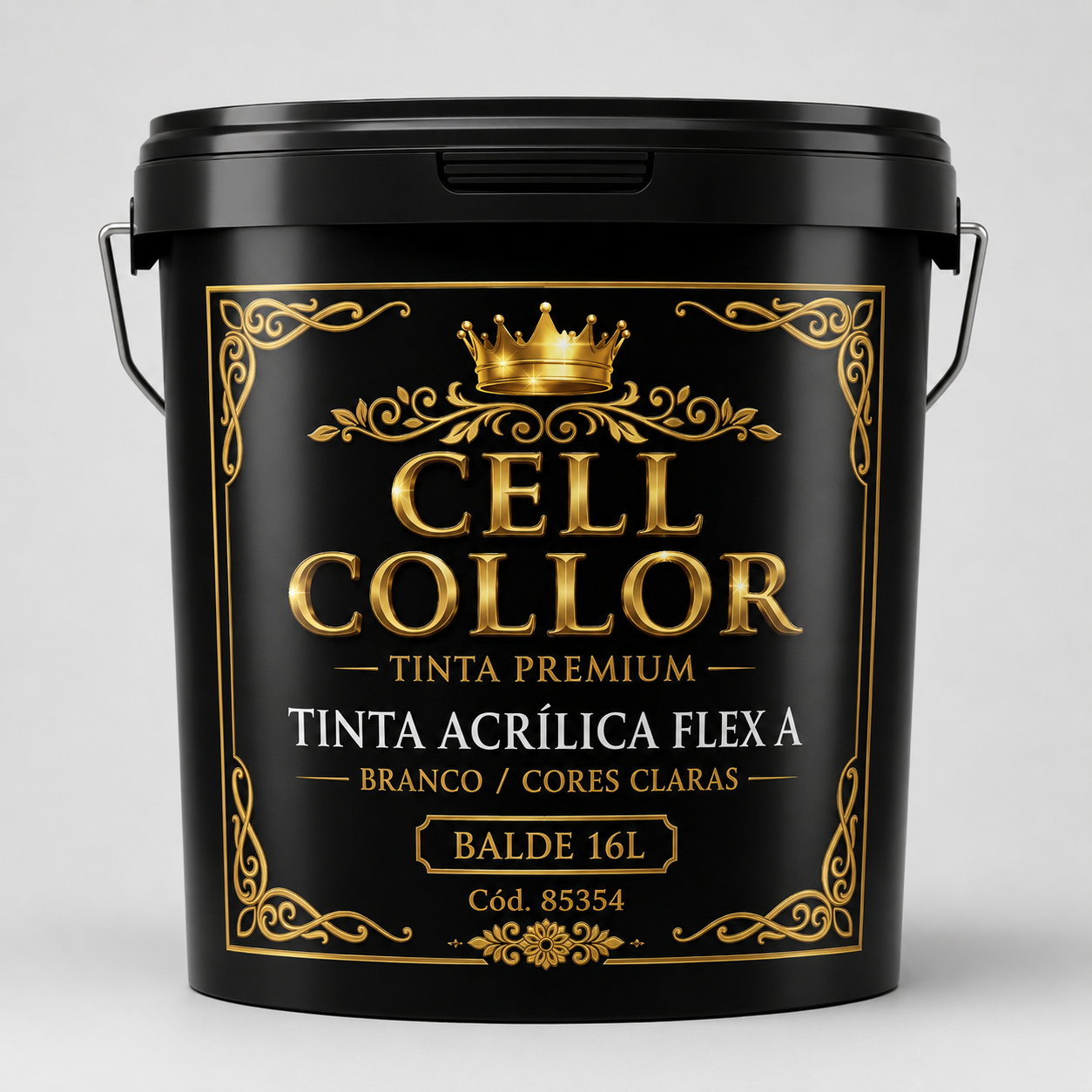 TINTA ACRILICA FLEX A BRANCO/CORES CLARAS BALDE 16L