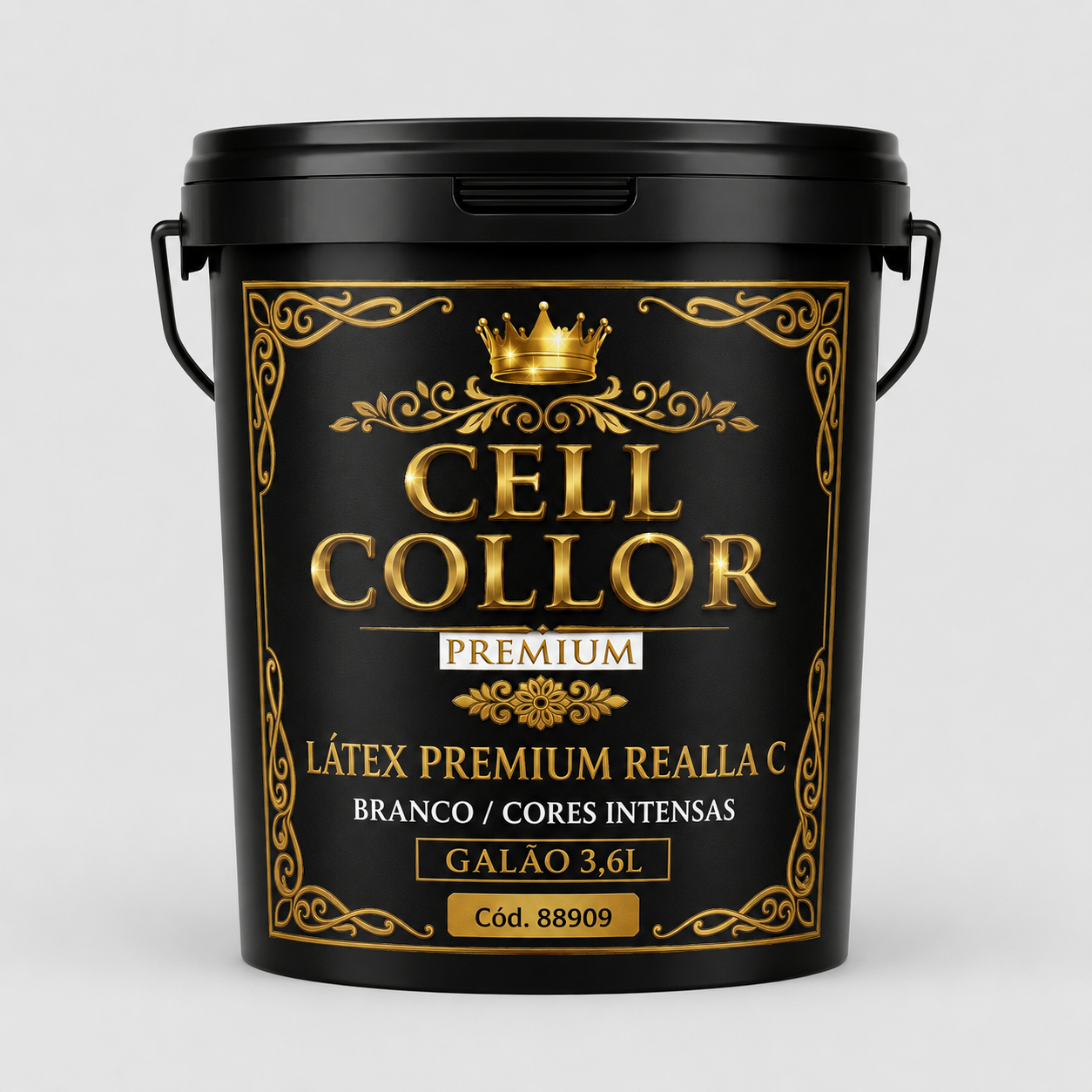 LATEX PREMIUM REALLA C BRANCO/CORES INTENSAS GALAO 3,6L