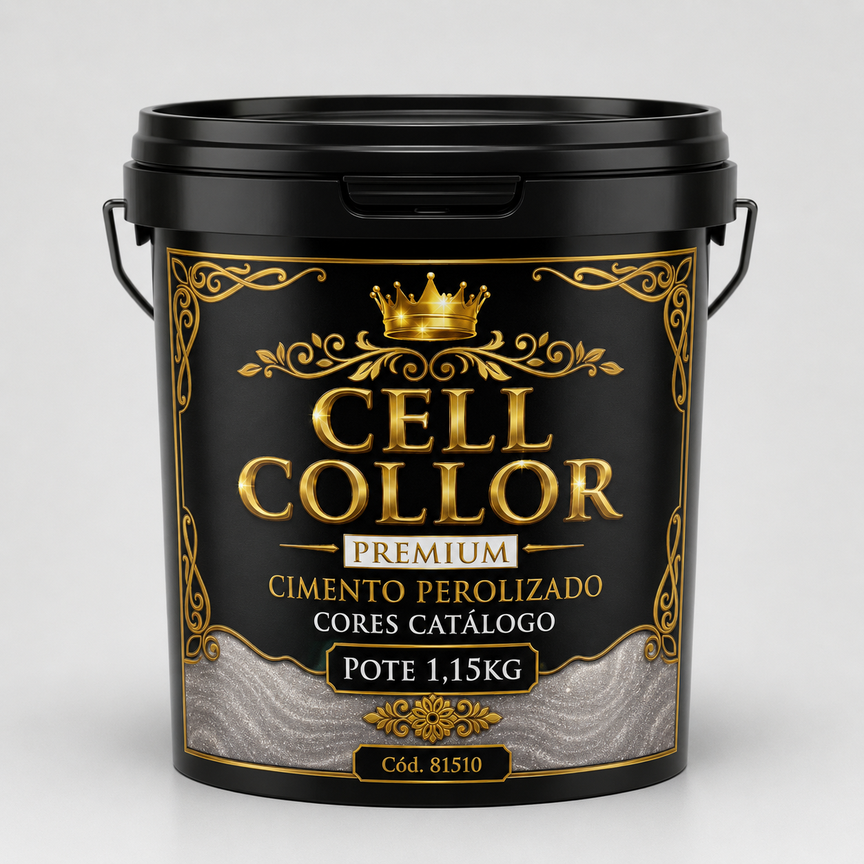 CIMENTO PEROLIZADO CORES CATALOGO POTE 1.15KG