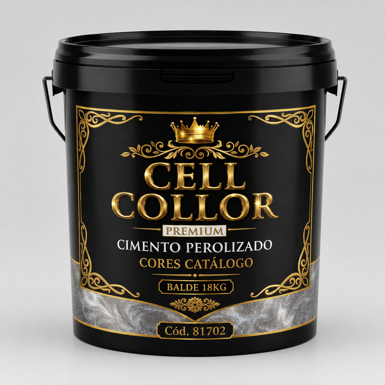 CIMENTO PEROLIZADO CORES CATALOGO BALDE 18KG